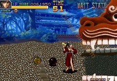 une photo d'Ã©cran de Gaia Crusaders sur Arcade